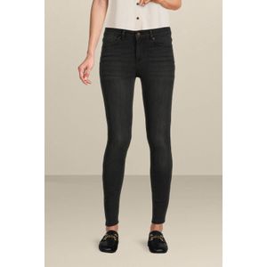 PIECES skinny jeans PCDELLY zwart