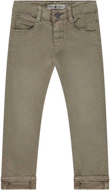 Stains & Stories - Jogg Denim Jeans - Zand