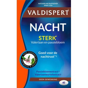 Valdispert Nacht Sterk - 40 tabletten