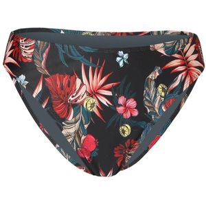 Brunotti high leg bikinibroekje Flores zwart/rood