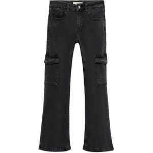 Mango Kids regular fit jeans antraciet