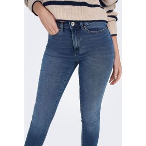 ONLY high waist skinny jeans ONLFOREVER medium blue denim