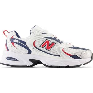 New Balance 530 sneakers wit/donkerblauw/rood