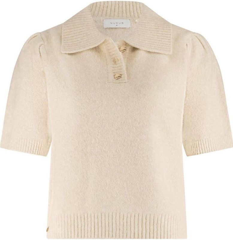 NUKUS - Patricia - Pullover - Zand - Fijn Gebreid