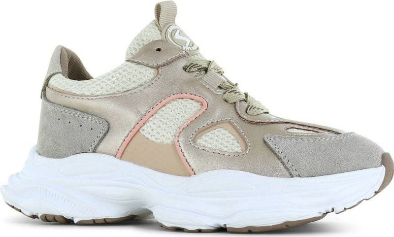 Shoesme - Chunky - Leren Sneakers - Beige