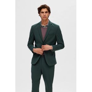 SELECTED HOMME slim fit colbert SLHSLIM-LIAM van gerecycled polyester green gables