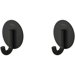 EAVY Handdoekhaakjes Zelfklevend - RVS Handdoekhouder met 2 Haakjes EAVY Handdoekhaakjes Zelfklevend - RVS Handdoekhouder met 2 Haakjes