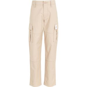 Tommy Hilfiger straight fit cargobroek CHELSEA beige