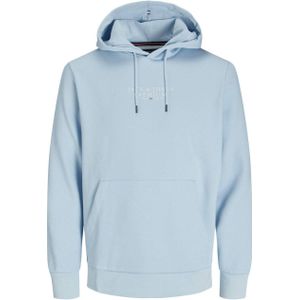 JACK & JONES PLUS SIZE hoodie JPRBLUARCHIE Plus Size met printopdruk lichtblauw