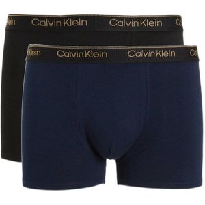 Calvin Klein boxershort - set van 2 donkerblauw/zwart