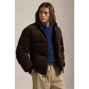 Polo Ralph Lauren - Gewatteerde Jas - Chocoladebruin - Warm Gevoerd