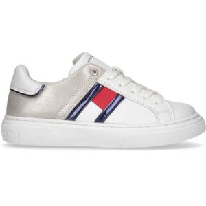Tommy Hilfiger Sneakers Wit/Zilver