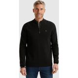 Vanguard - Gebreide Trui - Zwart - Regular Fit - Lange Mouwen