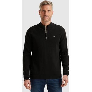 Vanguard - Gebreide Trui - Zwart - Regular Fit - Lange Mouwen