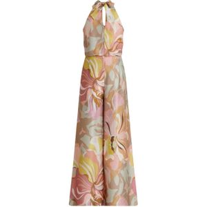 Betty Barclay jumpsuit met all over print camel/rose