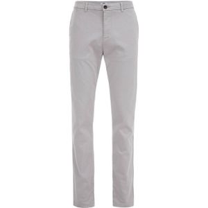 WE Fashion slim fit chino Bruno mouse grey