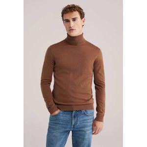 WE Fashion - Slim Fit Coltrui - Merinowol