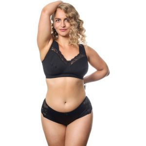 Plaisir niet-voorgevormde bh zonder beugel Embrace zwart