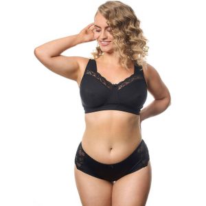 Plaisir niet-voorgevormde bh zonder beugel Embrace zwart