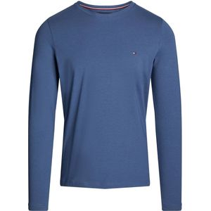 Tommy Hilfiger slim fit longsleeve met logo en borduursels