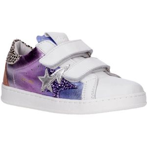 Clic! leren sneakers lila