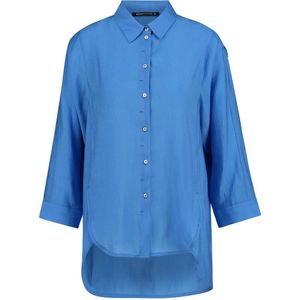 Expresso geweven blouse blauw