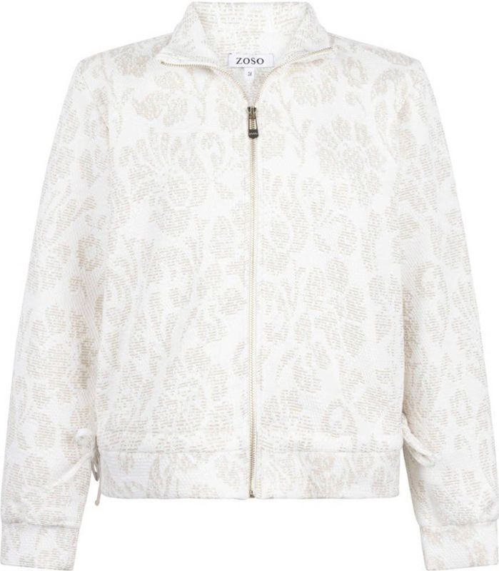 Zoso Vest Nora 255 Off White-gold Dames Maat - S