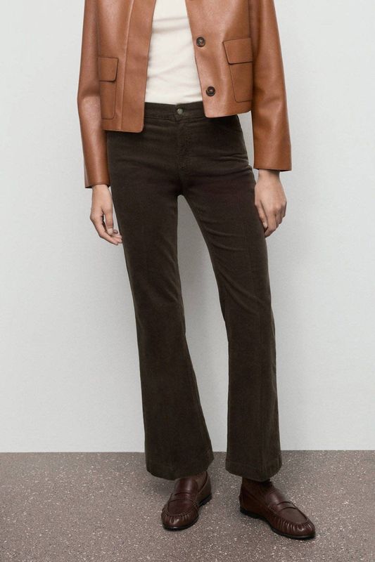 MANGO Jeans  donkerrood