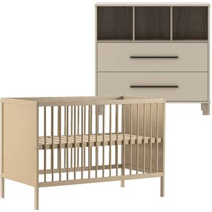 Cabino Babykamer Clay 2 Delig Baby Bed Lola + Commode Geneve