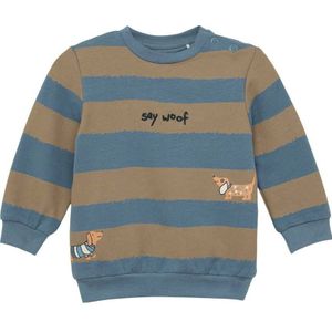 s.Oliver baby gestreepte sweater lichtblauw