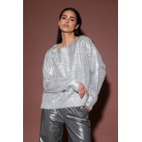 Amaya Amsterdam - Top lange mouw 254-A35 - Donker Blauw - Dames