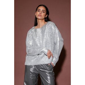 Amaya Amsterdam - Top lange mouw 254-A35 - Donker Blauw - Dames