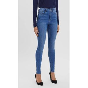 VERO MODA high waist skinny jeans VMSOPHIA medium blue denim