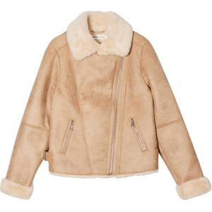 Cache Cache lammy coat winterjas beige