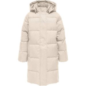 KIDS ONLY GIRL gewatteerde winterjas KOGIRENE beige