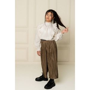 Like Flo Young loose fit broek Fenni koffiebruin