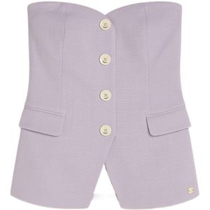 JOSH V strapless top lila