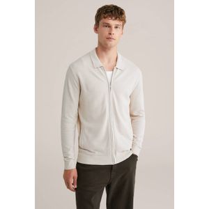 WE Fashion vest gebreid ecru