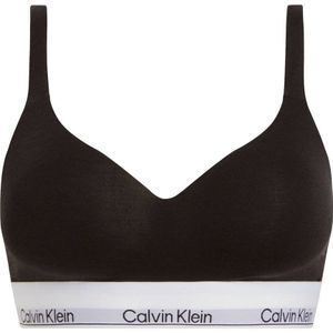 Calvin Klein niet-voorgevormde bh top zwart