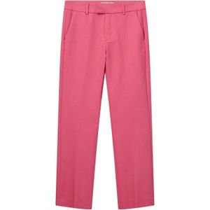 Mos Mosh straight fit pantalon Ellen Night roze