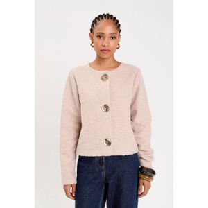 Cache Cache gebreid vest beige