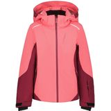 Icepeak ski-jas Labette JR roze/donkerrood