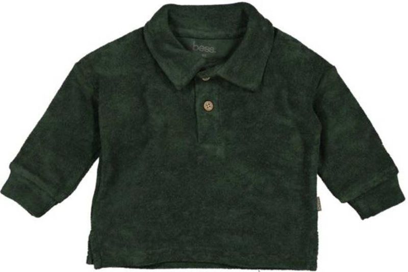 BESS - Longsleeve - Groen - Jongens - Lange Mouwen - Katoen met Elastaan