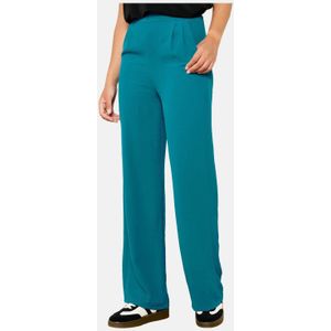 LOLALIZA wide leg broek blue duck