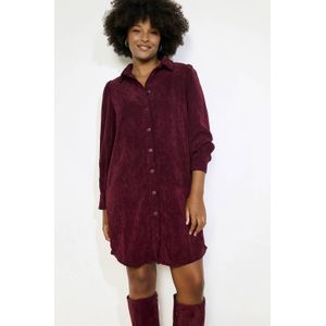 LOLALIZA blousejurk donkerrood