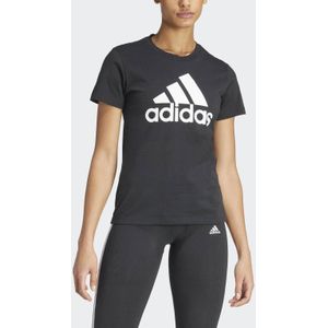 Adidas Performance Sportshirt Zwart/Wit