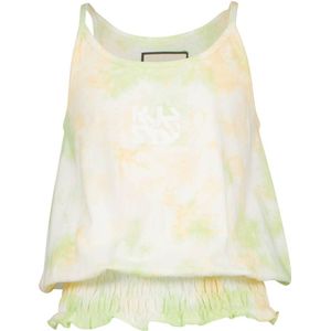 Raizzed tie-dye spaghettitop groen