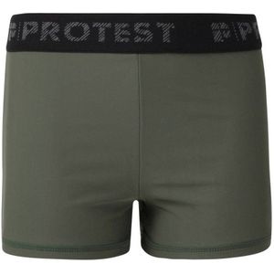 Protest zwemboxer SEAN JR legergroen