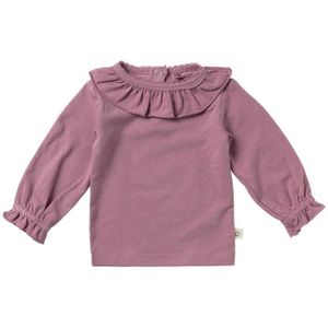 Your Wishes baby longsleeve Nyna met ruches paars