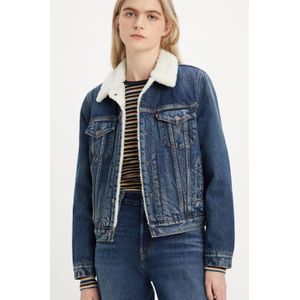 Levi's spijkerjasje medium blue denim